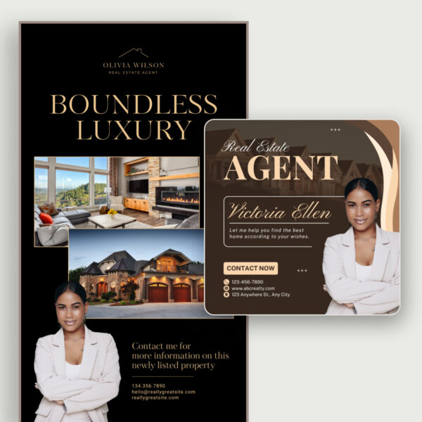 Luxury Realtor Facebook & Instagram Post Template
