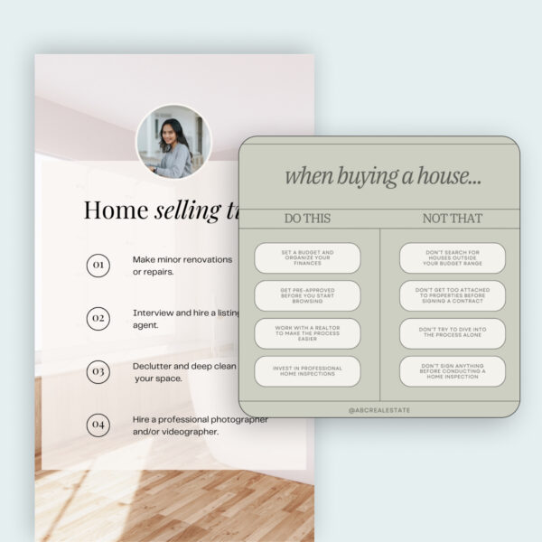 Home Buyer & Seller Guide Template
