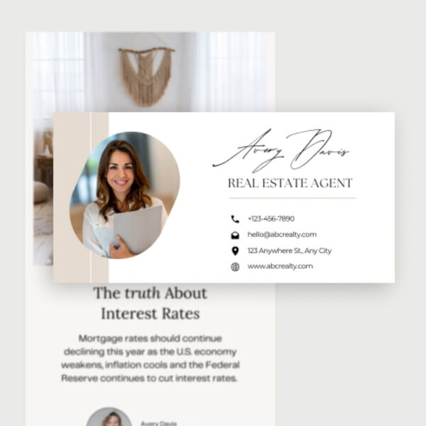 Luxury Realtor Email Signature